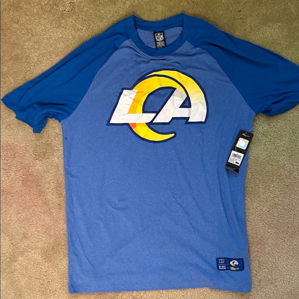 Blue NFL LA Rams Men's Shirt